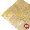 Dore Reale Light (Golden Beige) 12X12 Tumbled Tile 110 Sq.Ft. - Discounted, Marble/Travertine Clearance Sale - SurfacesGalore