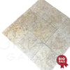 Dore Reale Light (Golden Beige) 12X12 Tumbled Tile 110 Sq.Ft. - Discounted, Marble/Travertine Clearance Sale - SurfacesGalore