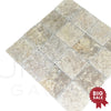 Dore Reale Light (Golden Beige) 6X6 Tumbled Tile 100 Sq.Ft. - Discounted, Marble/Travertine Clearance Sale - SurfacesGalore