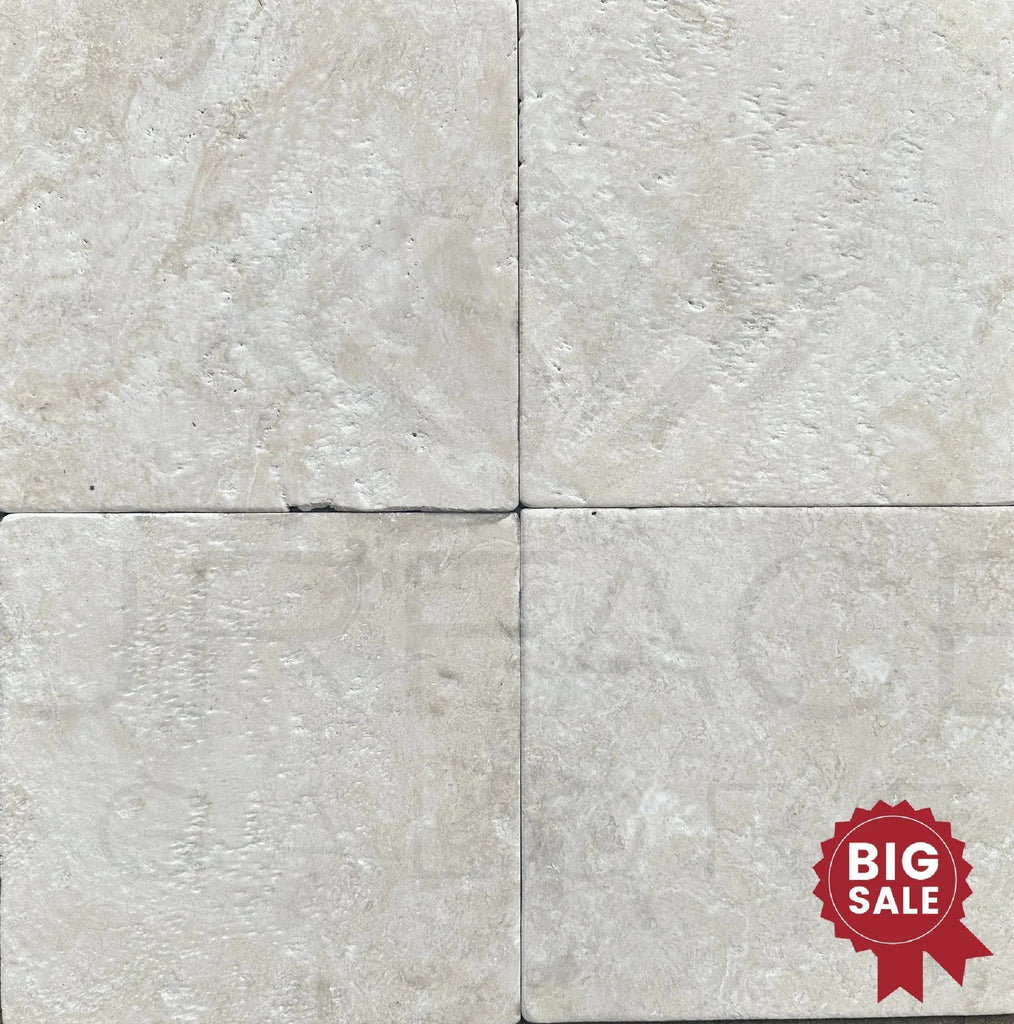 Durango (Santa Fe) 12X12 Tumbled Tile 100 Sq.Ft. - Discounted, Marble/Travertine Clearance Sale - SurfacesGalore