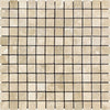 Durango/Paredon (Mexican) 1X1 Mosaic Travertine Tumbled - SurfacesGalore