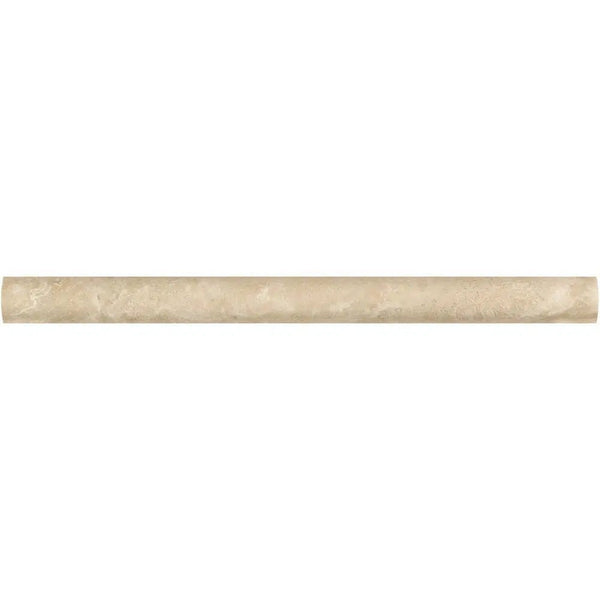 Durango/Paredon (Mexican) 1X12 Dome (Cane) Liner Travertine Honed - SurfacesGalore