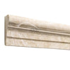 Durango/Paredon (Mexican) 2 1/2X12 Crown Molding Liner Travertine Honed - SurfacesGalore