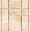 Durango/Paredon (Mexican) 2X2 Brick Mosaic Travertine Tumbled - SurfacesGalore