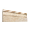 Durango/Paredon (Mexican) 4X12 Baseboard Trim Liner Travertine Honed