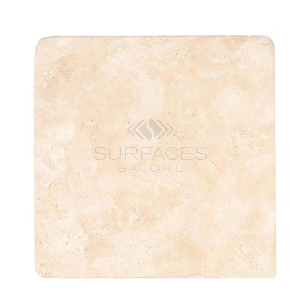 Durango/Paredon (Mexican) 6X6 Travertine Filled and Honed - SurfacesGalore