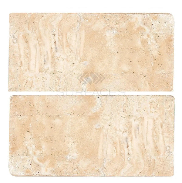 Durango/Paredon (Mexican) 8X16 Travertine Tumbled - SurfacesGalore