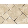 Durango/Paredon (Mexican) OPUS Mini - Pattern Mosaic Travertine Tumbled - SurfacesGalore