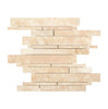 Durango/Paredon (Mexican) Random Strip (Manhattan / Waterfall) Mosaic Travertine Honed