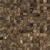 Emperador Dark Premium Marble 3 - D Small - Bread Mosaic Polished - SurfacesGalore