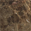 Emperador Dark Premium Marble 4X4 Tumbled - SurfacesGalore