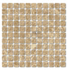 Emperador Light 1X1 Mosaic Marble Tumbled