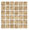 Emperador Light 2X2 Mosaic Marble Tumbled