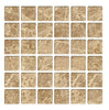 Emperador Light 2X2 Mosaic Marble Tumbled