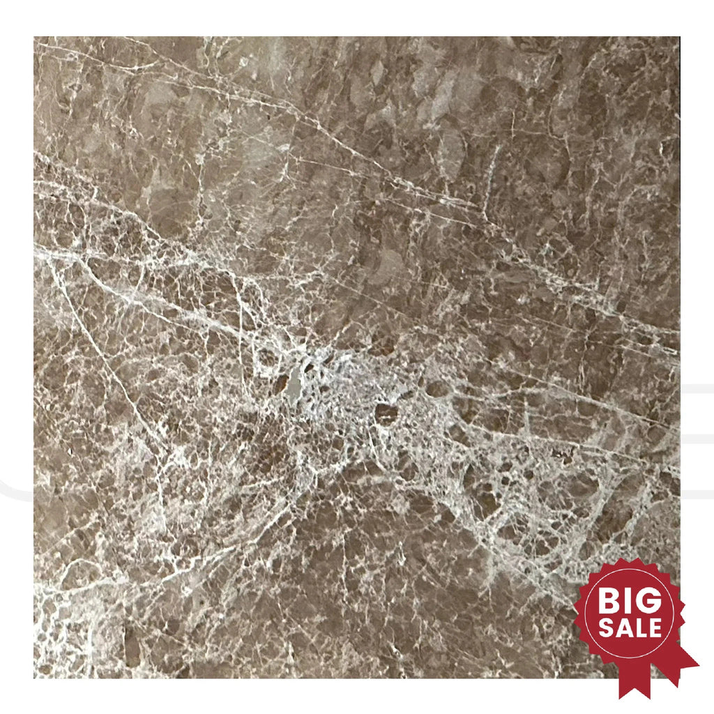 Emperador Light Marble 24X24 Polished Tile 224 Sq.Ft. - Discounted, Marble/Travertine Clearance Sale - SurfacesGalore