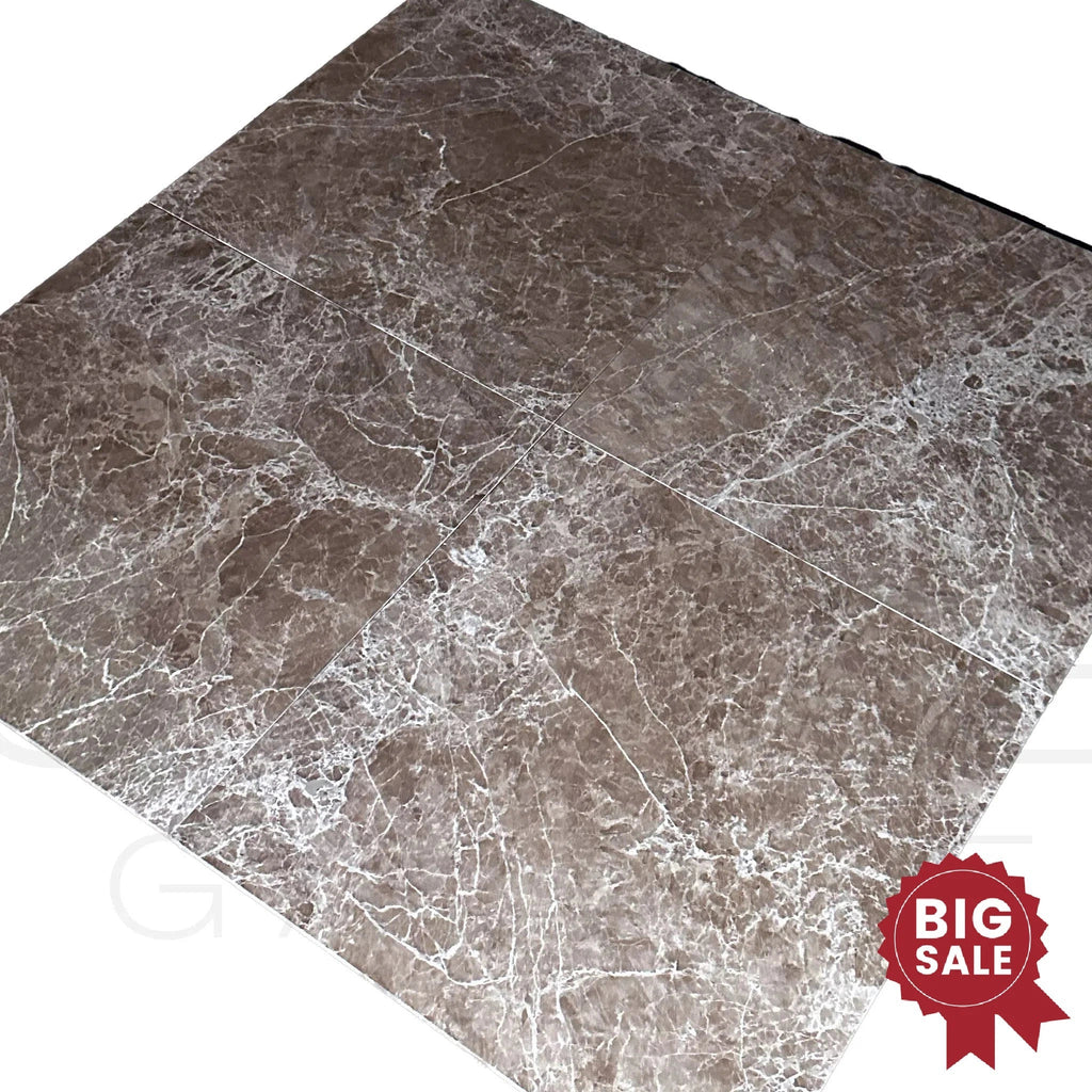 Emperador Light Marble 24X24 Polished Tile 224 Sq.Ft. - Discounted, Marble/Travertine Clearance Sale - SurfacesGalore