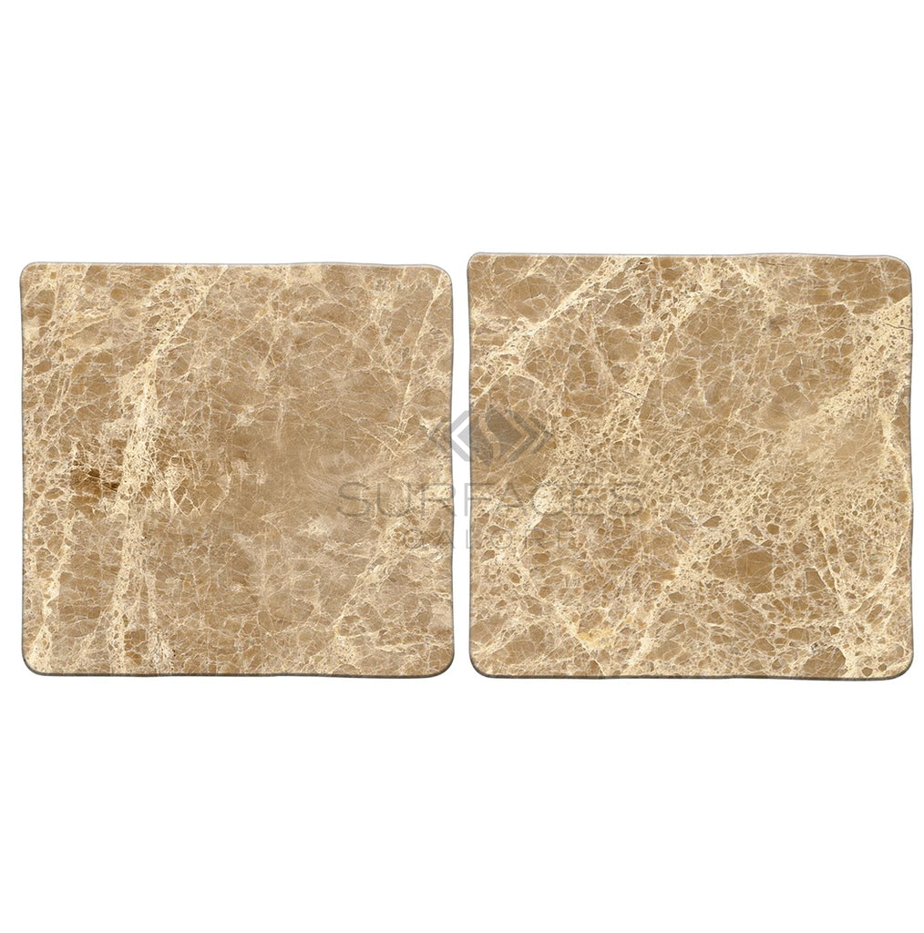 Emperador Light Marble 4X4 Tumbled