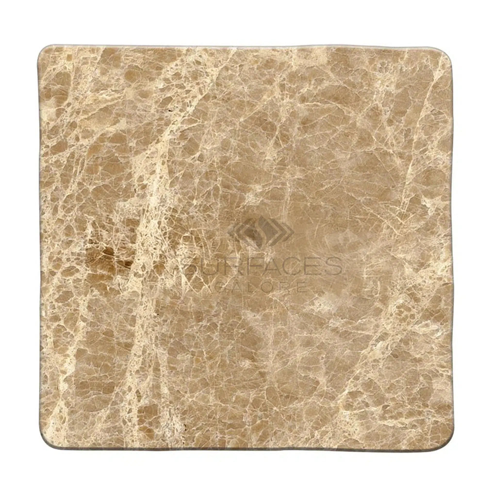 Emperador Light Marble 4X4 Tumbled