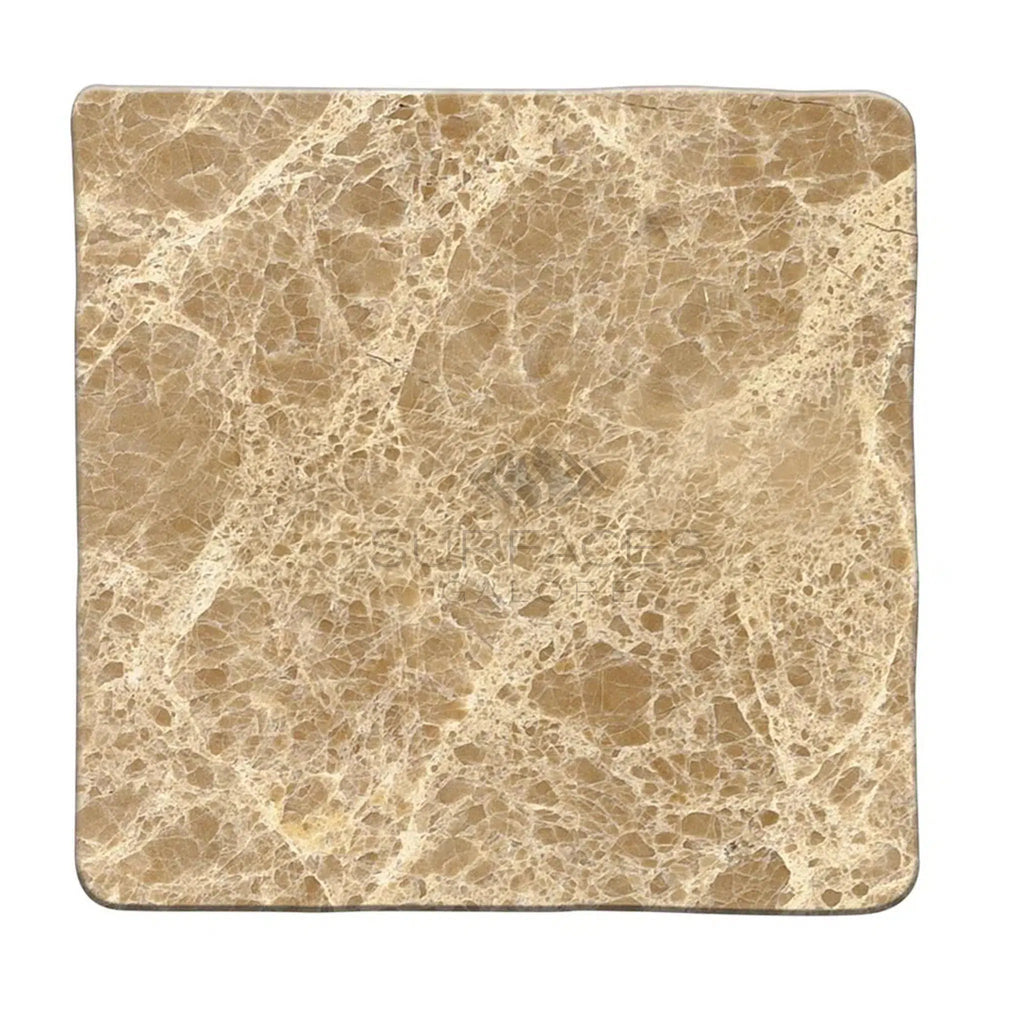 Emperador Light Marble 4X4 Tumbled