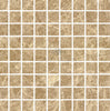 Emperador Light Premium 1X1 Mosaic Marble Polished - SurfacesGalore