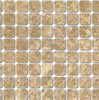 Emperador Light Premium 1X1 Mosaic Marble Tumbled - SurfacesGalore