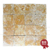 Giallo Reale (Gold - Yellow) Marble 6X6 Tumbled Tile 105 Sq.Ft. - Discounted, Marble/Travertine Clearance Sale - SurfacesGalore