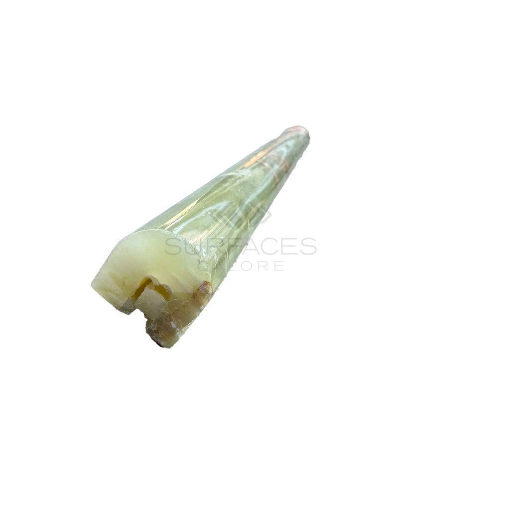 Green Onyx 3/4X12 Bullnose Liner Polished