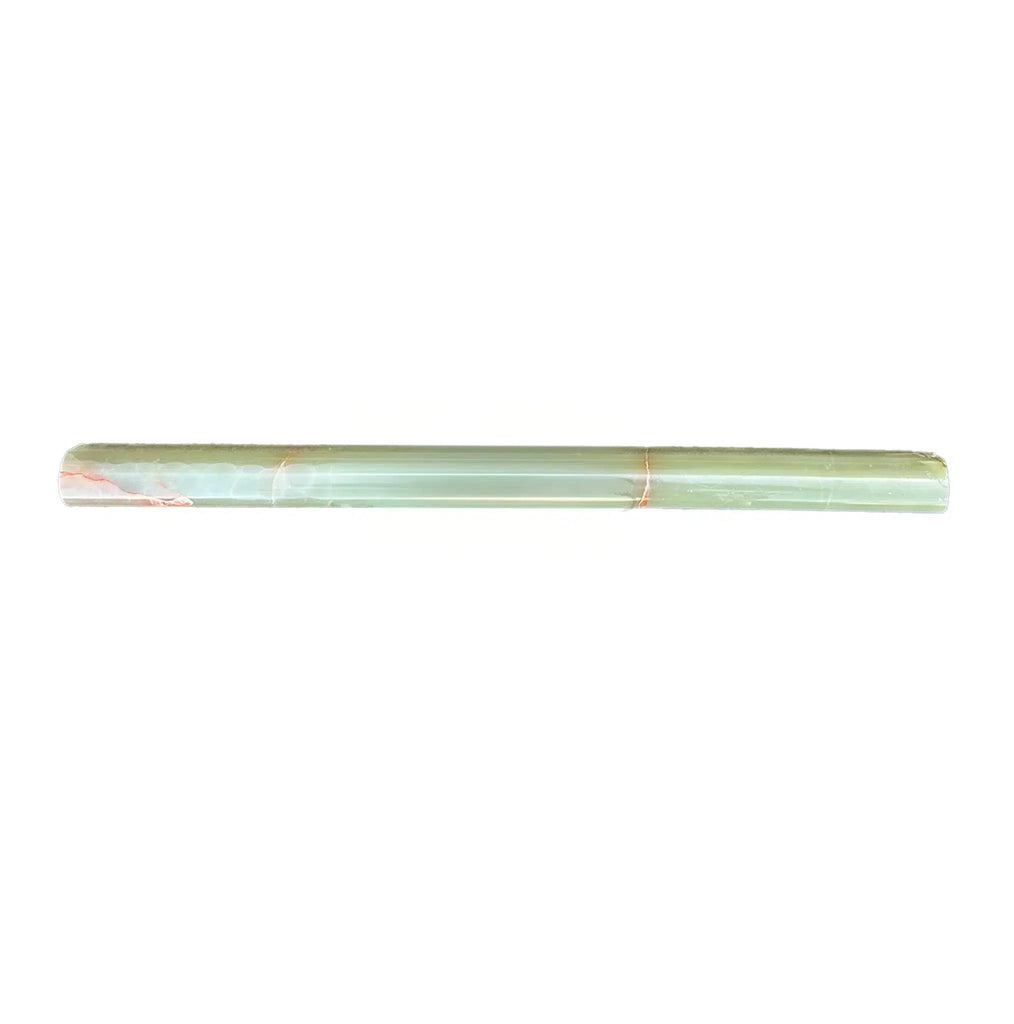 Green Onyx 3/4X12 Bullnose Liner Polished