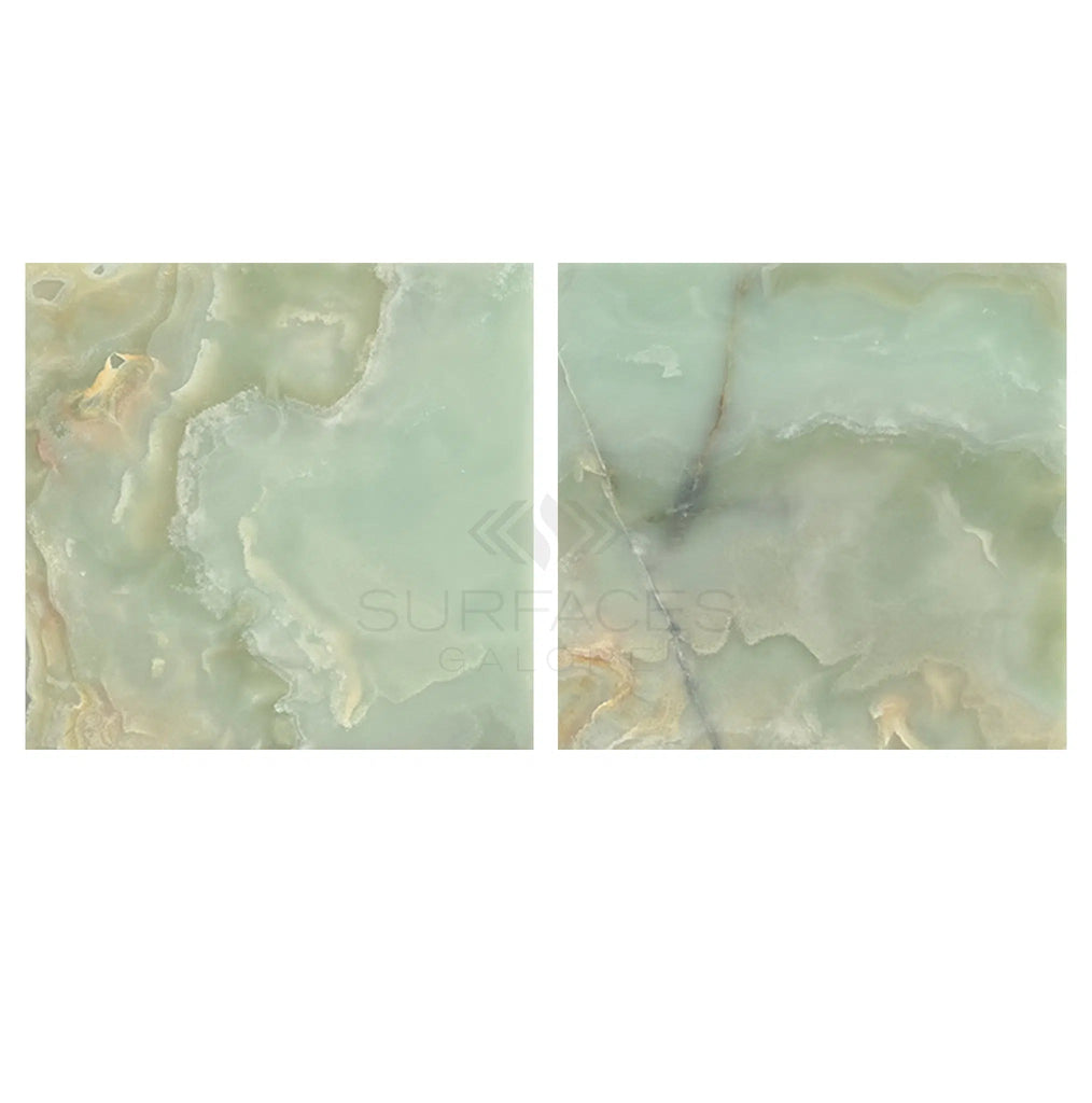 Green Onyx Marble 12X12 Polished