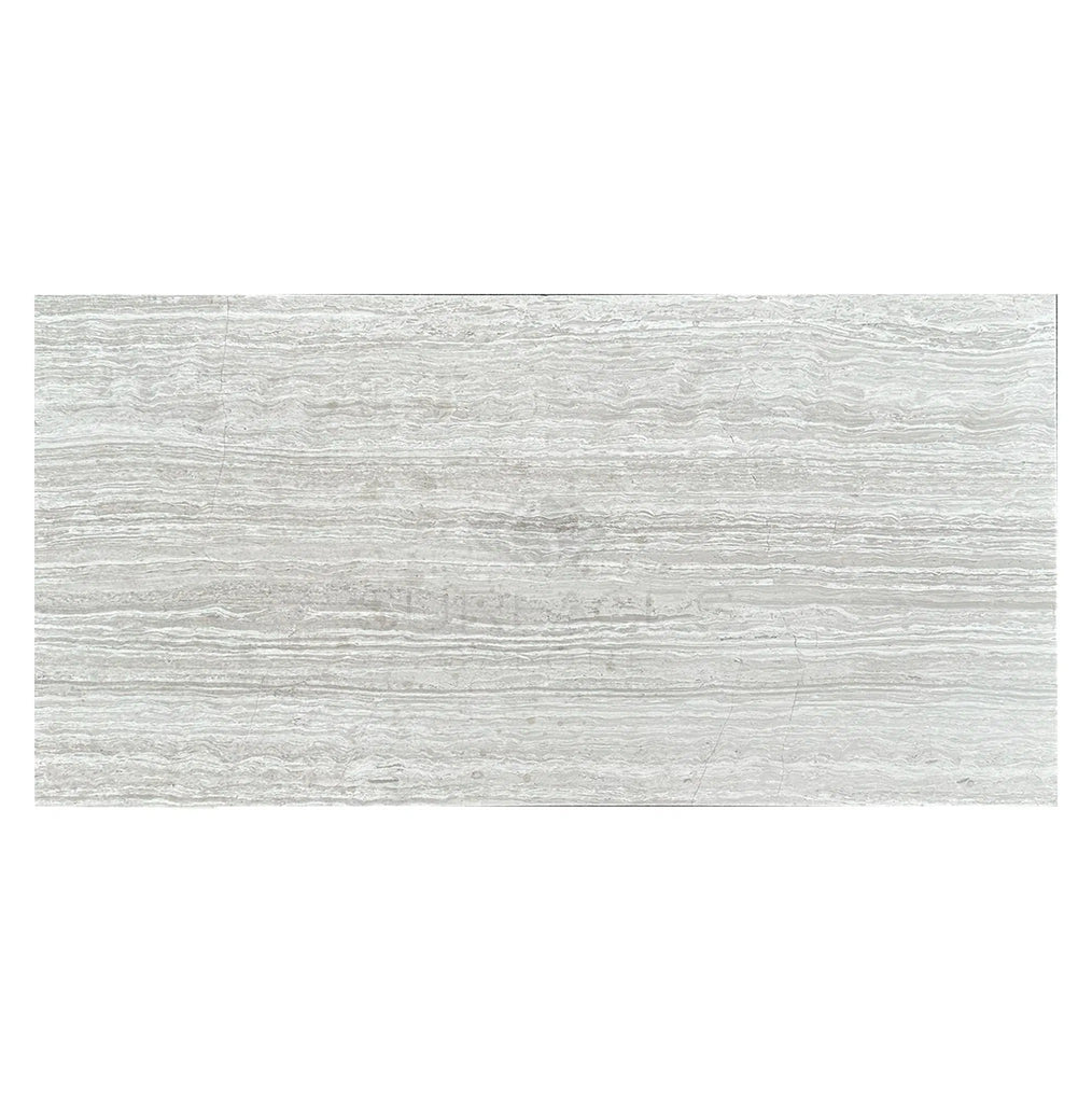 Haisa Light (White Wood) Premium 12X24 Limestone Honed - SurfacesGalore