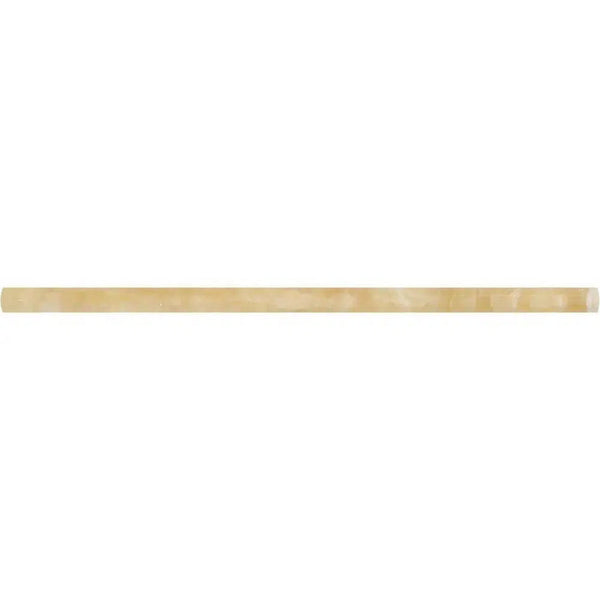 Honey Onyx (Giallo Crystal) 1/2X12 Pencil Liner Polished