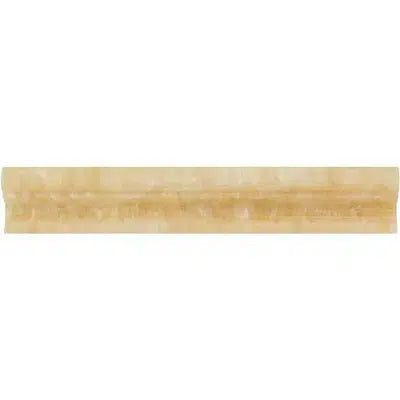 Honey Onyx (Giallo Crystal) 2X12 Crown (Mercer) Liner Polished