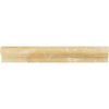 Honey Onyx (Giallo Crystal) Premium 2X12 OG - 1 (Single - Step Chair Rail Trim) Liner Polished - SurfacesGalore