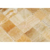 Honey Onyx (Giallo Crystal) Premium 2X2 Mosaic Marble Tile Polished - SurfacesGalore