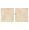 Ivory (Light) Travertine 12X12 (Cross - Cut) Filled and Honed - SurfacesGalore