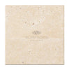 Ivory (Light) Travertine 12X12 (Cross-Cut) Tumbled