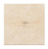 Ivory (Light) Travertine 12X12 (Cross-Cut) Tumbled