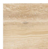 Ivory (Light) Travertine 12X12 (Vein - Cut) Filled and Honed - SurfacesGalore