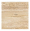 Ivory (Light) Travertine 12X12 (Vein - Cut) Filled and Honed - SurfacesGalore