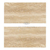 Ivory (Light) Travertine 12X24 (Vein - Cut) Filled and Honed - SurfacesGalore