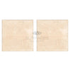 Ivory (Light) Travertine 16X16 (Cross - Cut) Unfilled, Brushed and Chiseled - SurfacesGalore