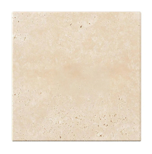 Ivory (Light) Travertine 18X18 (Cross-Cut) Tumbled