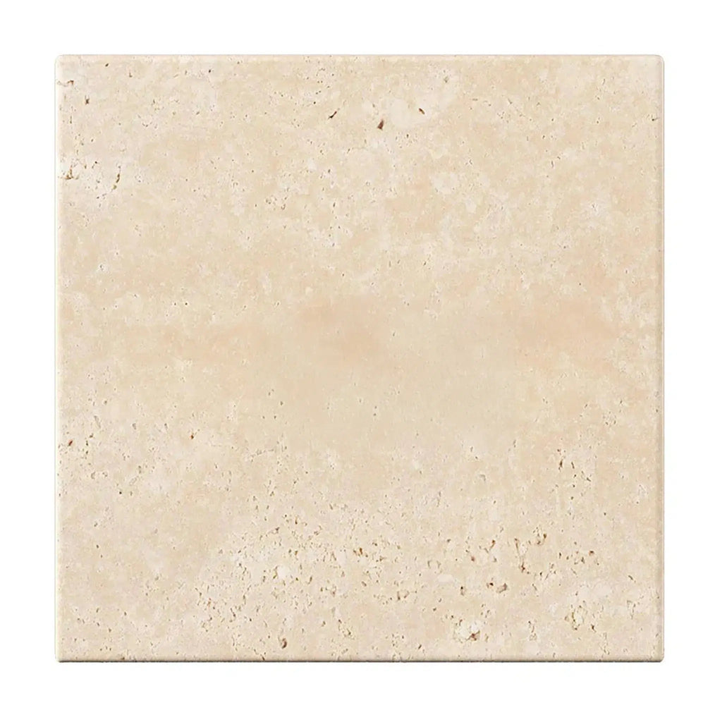 Ivory (Light) Travertine 24X24 (Cross-Cut) Tumbled