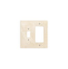 Ivory (Light) Travertine TOGGLE - ROCKER Switch Wall Plate/Cover Plate/Switch Plate