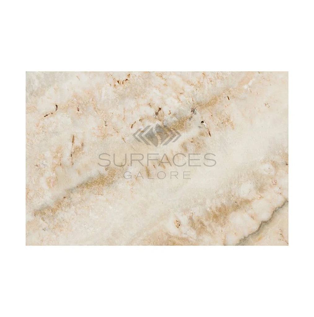 La Travonya Travertine 16X24 Unfilled, Brushed and Chiseled - SurfacesGalore