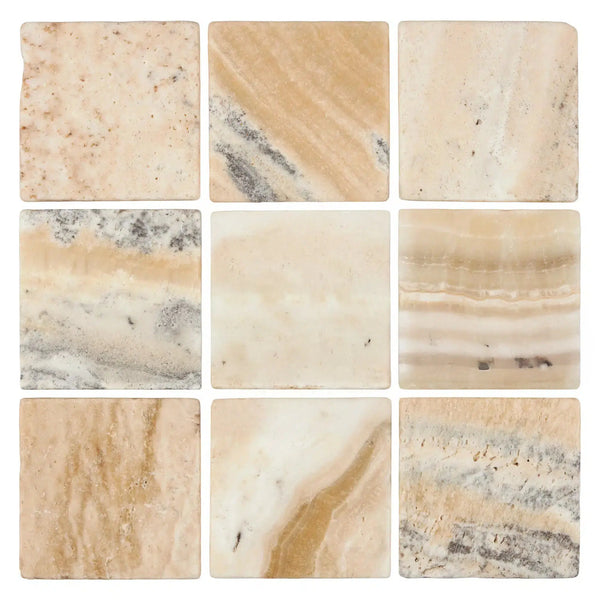 La Travonya Travertine 4X4 Tumbled