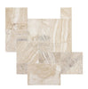 Malibu Premium Travertine 4 pcs Versailles Pattern/French Pattern Set Tumbled - SurfacesGalore