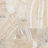 Malibu Premium Travertine 4 pcs Versailles Pattern/French Pattern Set Unfilled and Brushed - Straight - SurfacesGalore