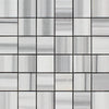 Mink/Equator(Zebra) Marble 2X2 Mosaic Tile Polished