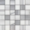 Mink/Equator(Zebra) Marble 2X2 Mosaic Tile Polished